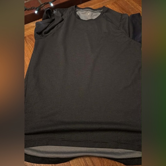 Apana Other - Apana Gray Textured Activewear Top